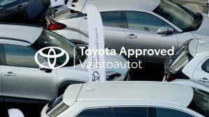 TOYOTA APPROVED VAIHTOAUTOT - Huolettomia kilometrejä
