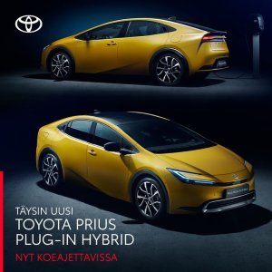 Täysin uusi Toyota Prius Plug-in Hybrid on nyt koeajettavissa. 

Ikoninen suunnannäyttäjä vie ladattavan hybriditeknologian jäll...