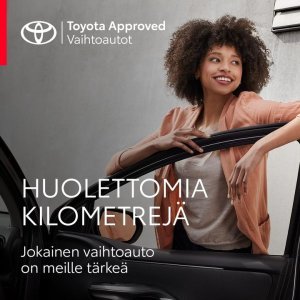 TOYOTA APPROVED VAIHTOAUTOT - Huolettomia kilometrejä
