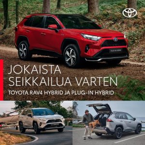 Toyota RAV4 täyttää nyt 30 vuotta – tutustu houkuttelevasti hinnoiteltuun Anniversary Edition -juhlamallistoon