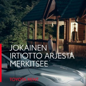 Toyota Rent – vuokraa hyvin varusteltu, taloudellinen ja aina luotettava Toyota ilman kilometrirajoituksia. Tutustu palv...