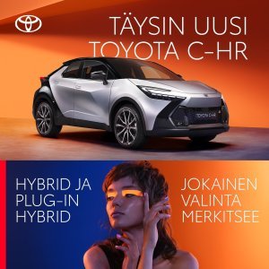 Valitsemalla täysin uuden Toyota C-HR -mallin valitset rohkeuden, tyylikkyyden ja saumattoman käyttökokemuksen. Tervet...